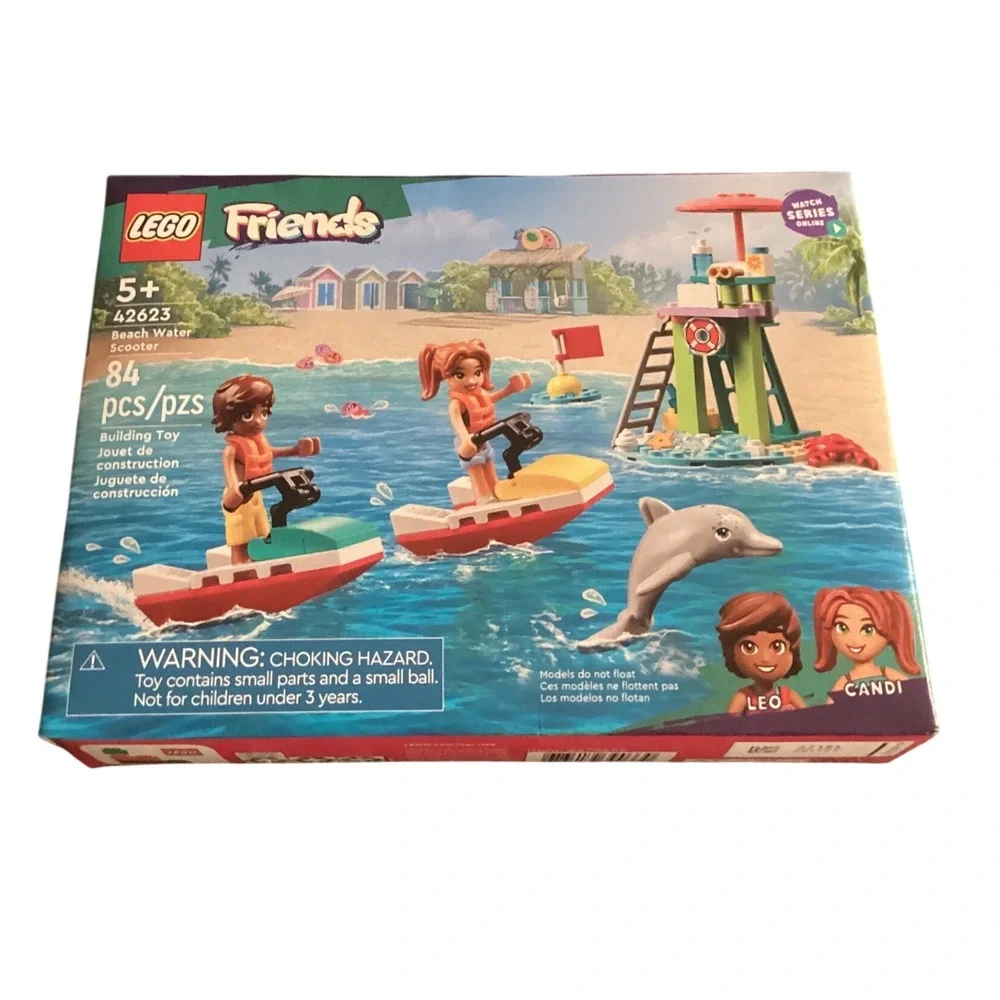 LEGO Friends Beach Water‎ Scooter Building Toy 42623 84 Pieces Ages 5+